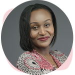 Carolyne Njuguna, a 2023 East Africa Leadership Journey alumna and the East Africa Hub Director and Kenya Country Director for PATH