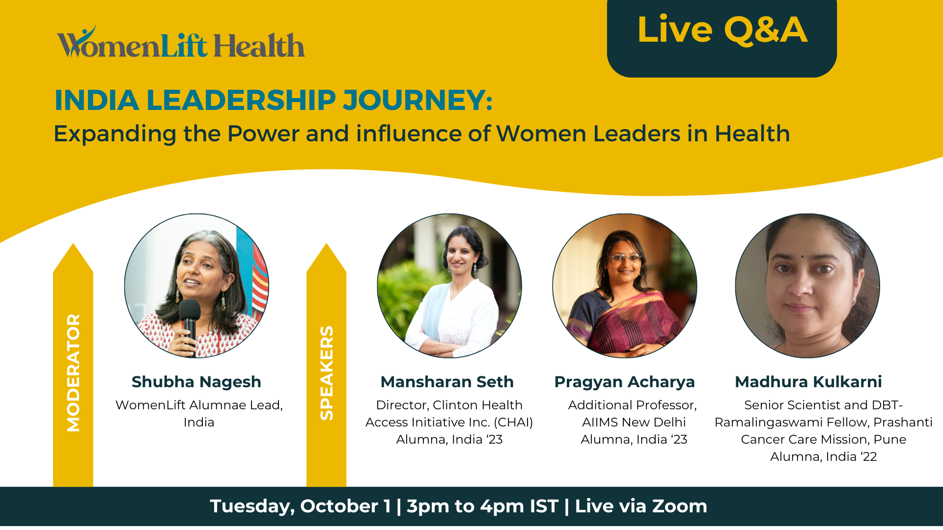 India Leadership Journey: Expanding the power and influence of women leaders in health