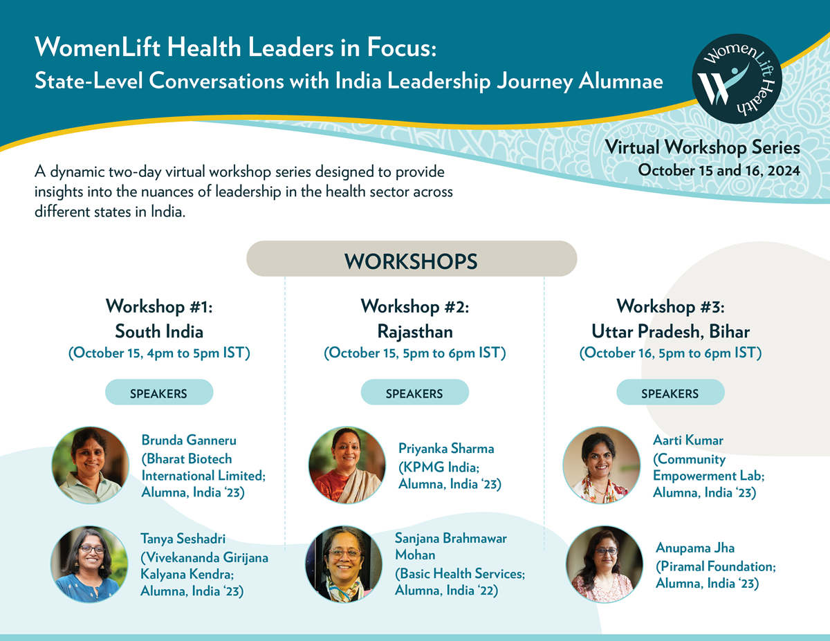 WomenLift Health Hosts Workshop Series to Explore Women’s Leadership at the State-Level across India